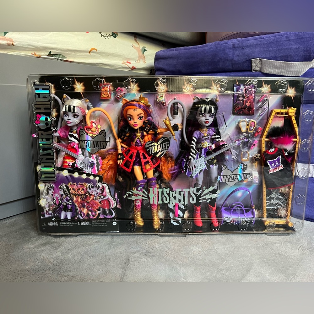 Monster High Dolls, the Hissfits Band 3-Pack